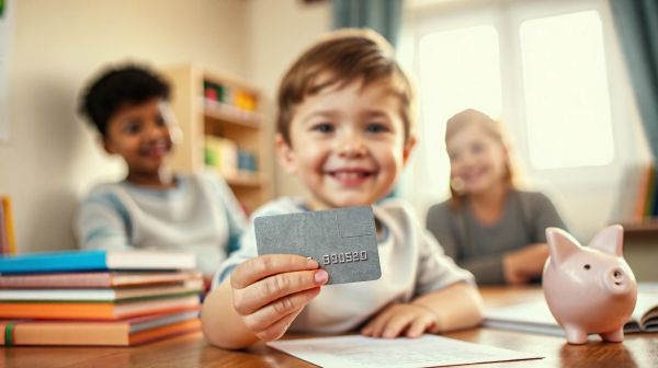 Les avantages d'une carte bancaire pour enfants pour mieux gérer leurs finances