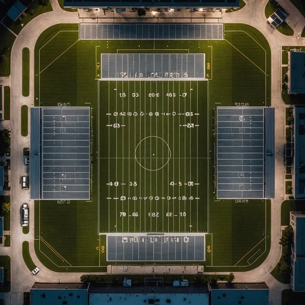 Éclairage terrain de foot : solutions led pour un jeu optimal